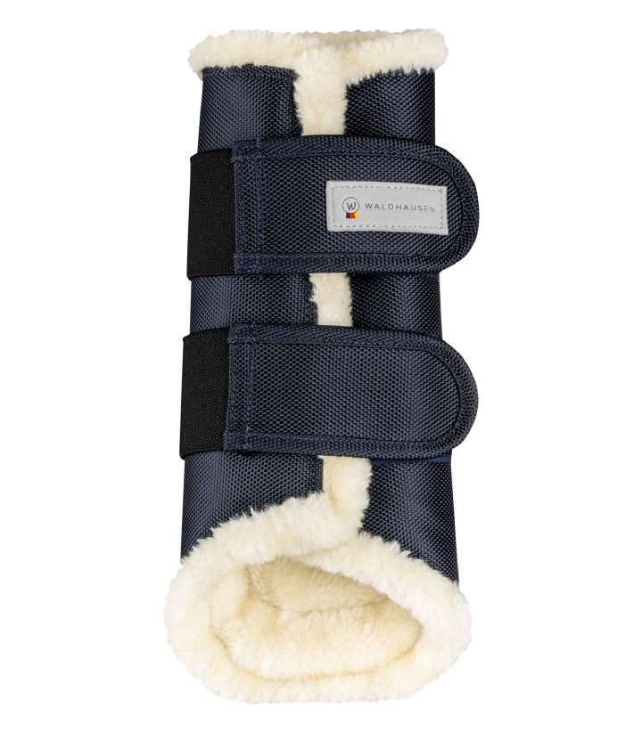 WALDHAUSEN Dressurgamasche Comfort nachtblau/natur WALDHAUSEN Dressurgamasche Comfort nachtblau/natur